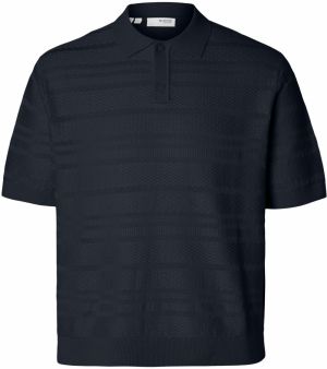 SELECTED Sveter 'SLHFoam'  tmavomodrá