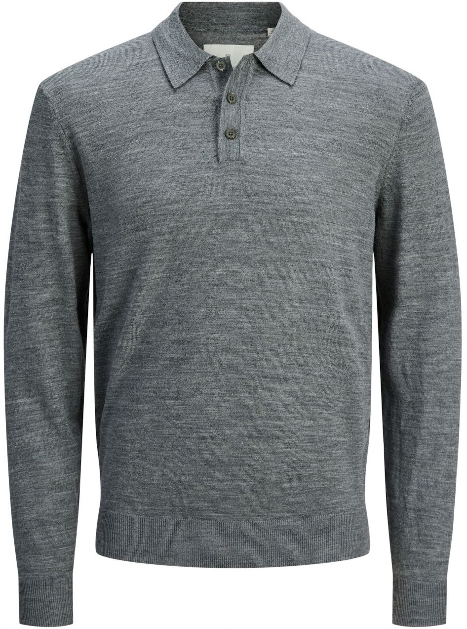 JACK & JONES Sveter  sivá melírovaná
