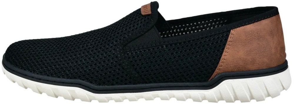 bugatti Slip-on obuv  hnedá / čierna