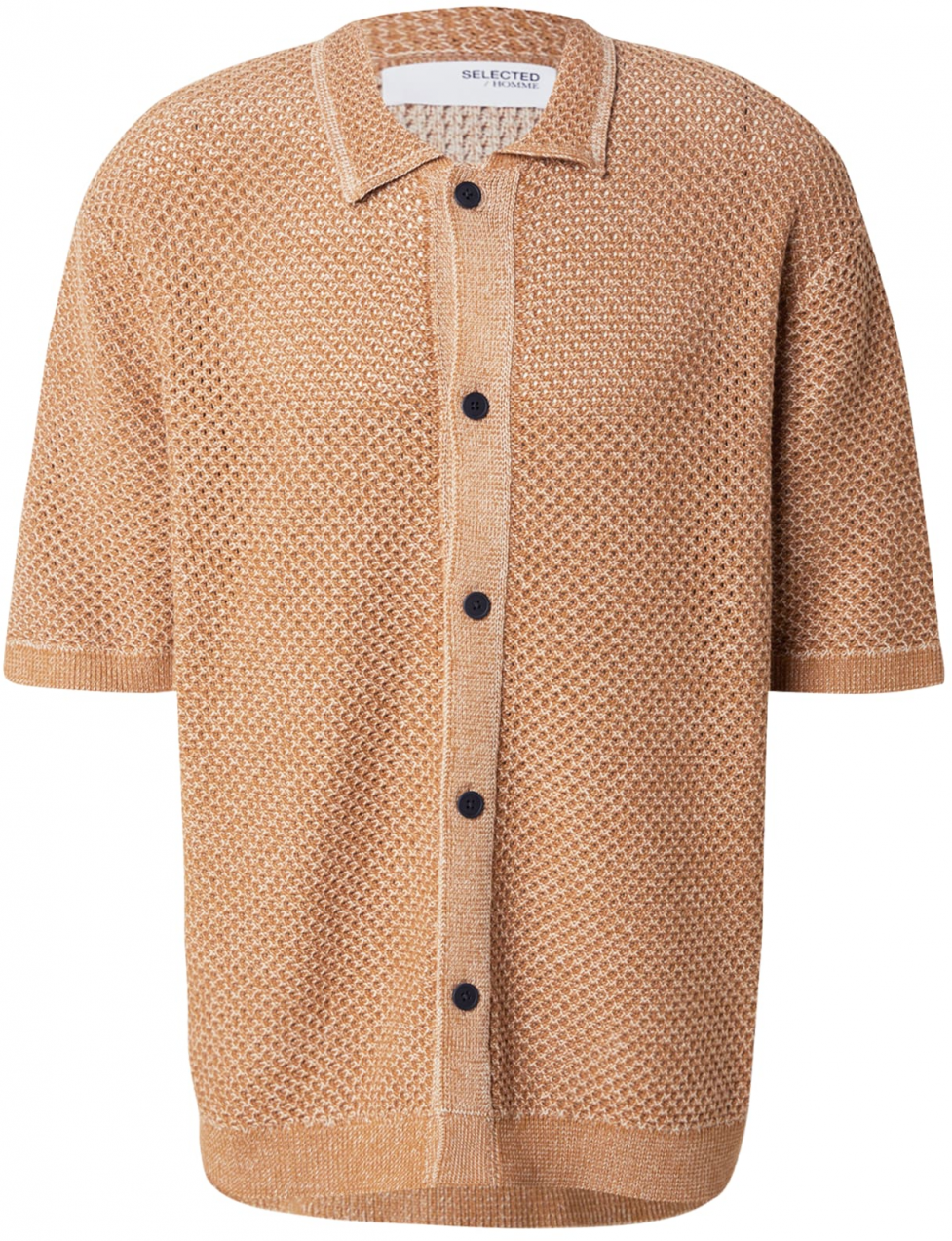 SELECTED Kardigán 'SLHGINGER'  karamelová