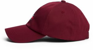 Tommy Jeans Čiapka 'HERITAGE'  námornícka modrá / bordová / jasne červená / biela