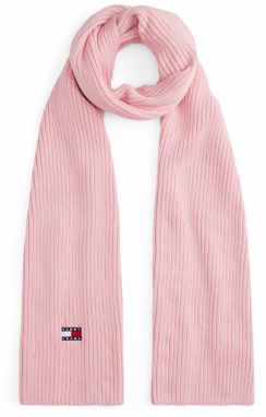Tommy Jeans Šál 'Heritage'  námornícka modrá / ružová / červená / biela