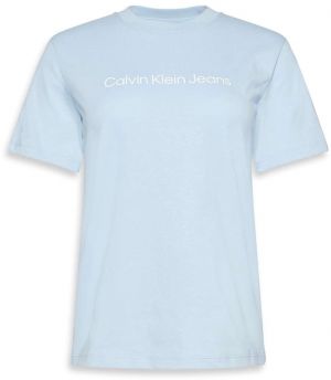 Calvin Klein Jeans Tričko  svetlomodrá / biela