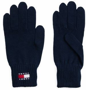 Tommy Jeans Prstové rukavice 'HERITAGE'  námornícka modrá
