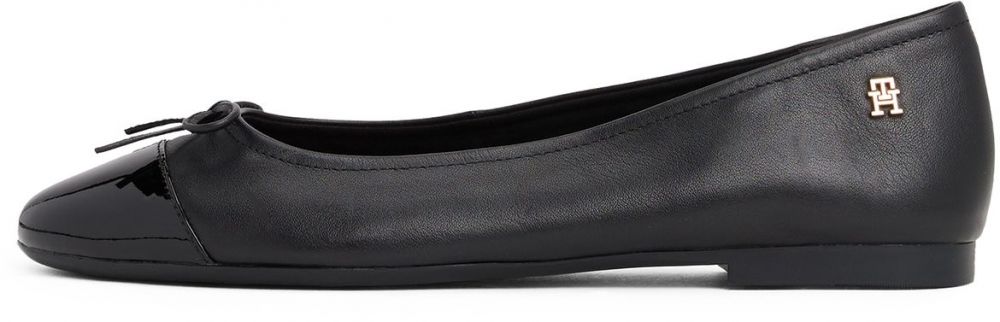 TOMMY HILFIGER Baleríny  čierna