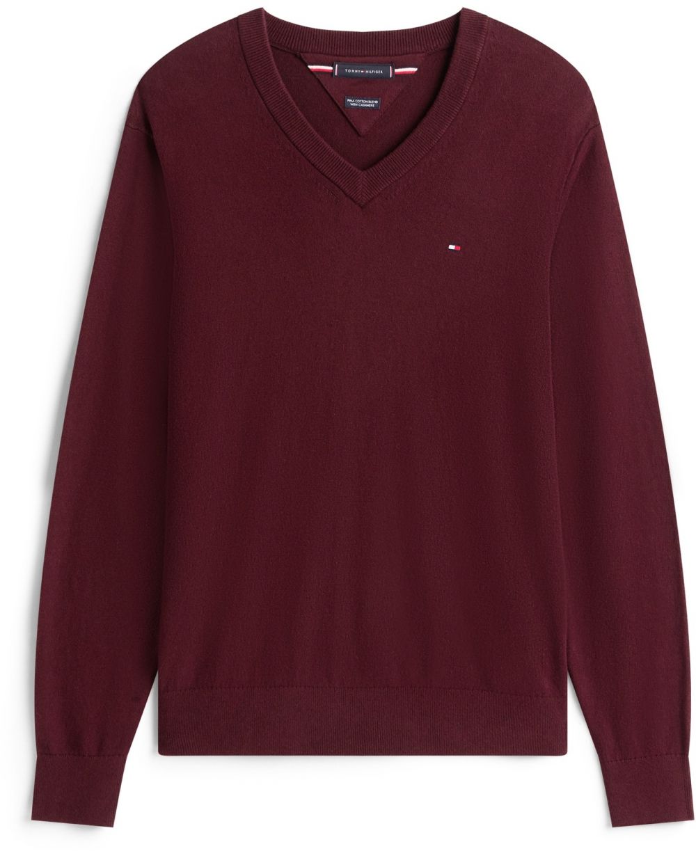 TOMMY HILFIGER Sveter  bordová