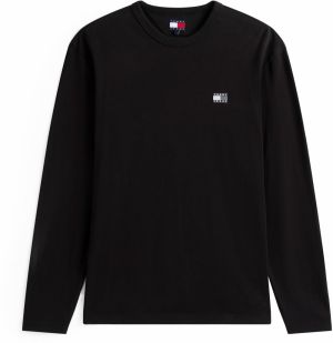 Tommy Jeans Tričko  sivá / tmavosivá / čierna / biela