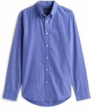 TOMMY HILFIGER Košeľa  modrá / biela