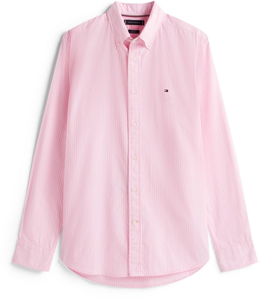 TOMMY HILFIGER Košeľa  ružová / biela