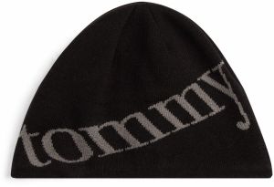 Tommy Jeans Čiapky  sivá / čierna