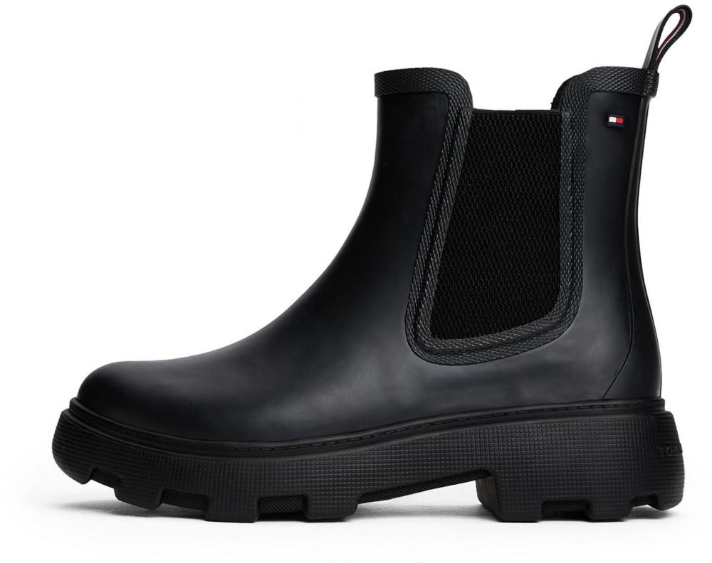 TOMMY HILFIGER Gumáky  čierna