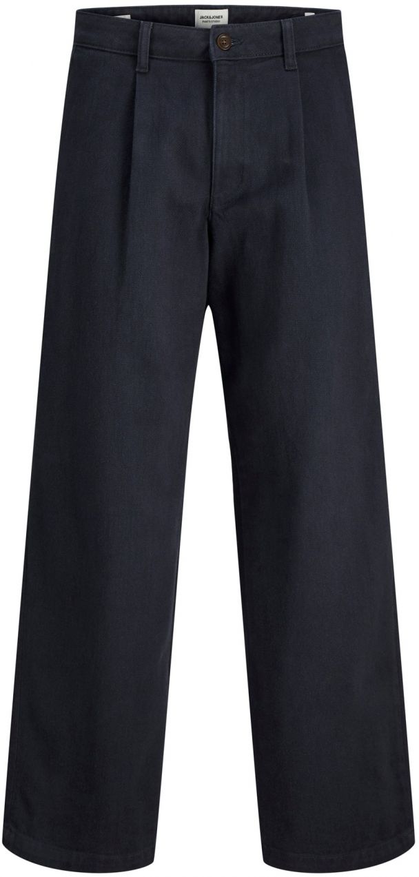 JACK & JONES Plisované nohavice 'JPSTBill Rhine'  námornícka modrá