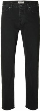 SELECTED Džínsy 'SLH175-BEN KORI'  čierny denim