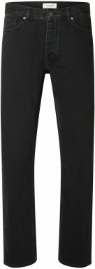 SELECTED Džínsy 'SLH190-BEN KORI'  čierny denim