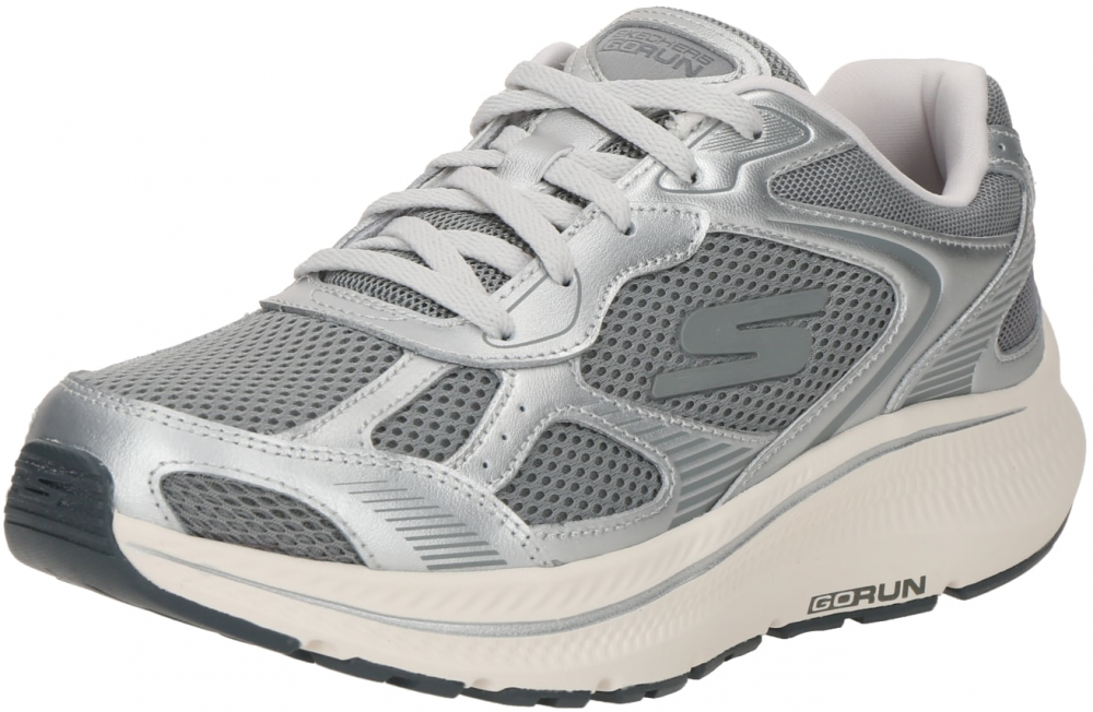 SKECHERS Bežecká obuv 'GO RUN CONSISTENT 2.0 - VOLT'  sivá / strieborná