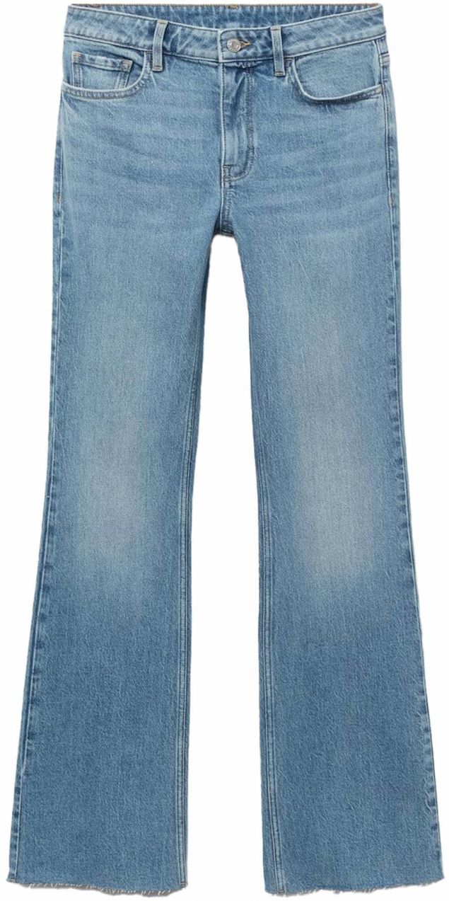 MANGO Džínsy 'FIONA'  modrá denim
