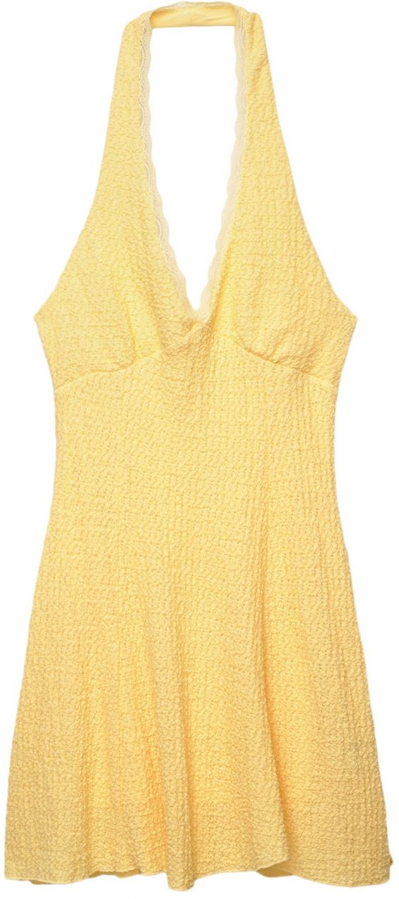Pull&Bear Letné šaty  žltá