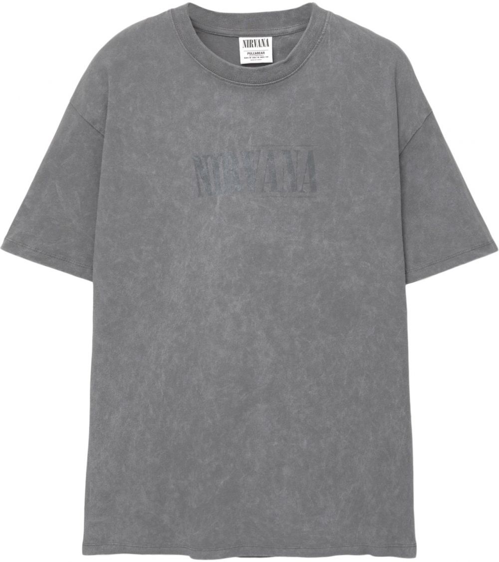 Pull&Bear Tričko  tmavosivá