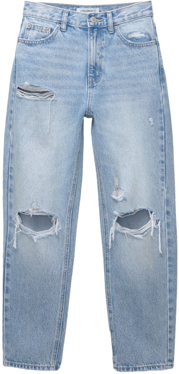 Pull&Bear Džínsy  nebesky modrá
