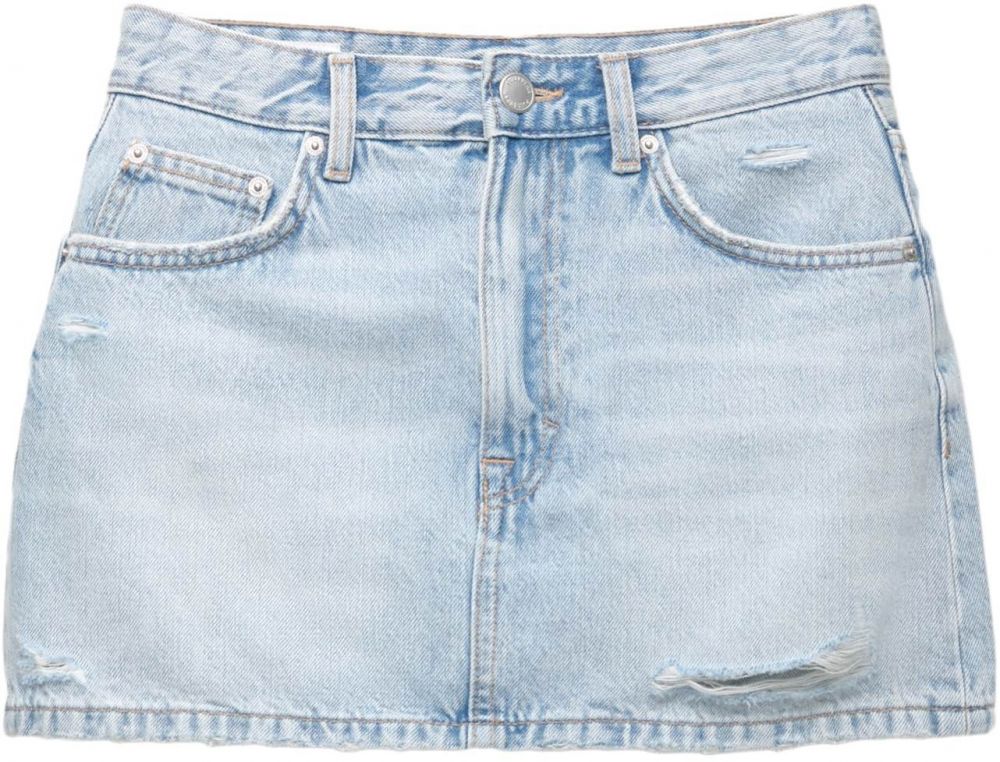 Pull&Bear Sukňa  svetlomodrá