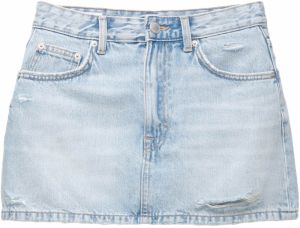 Pull&Bear Sukňa  svetlomodrá