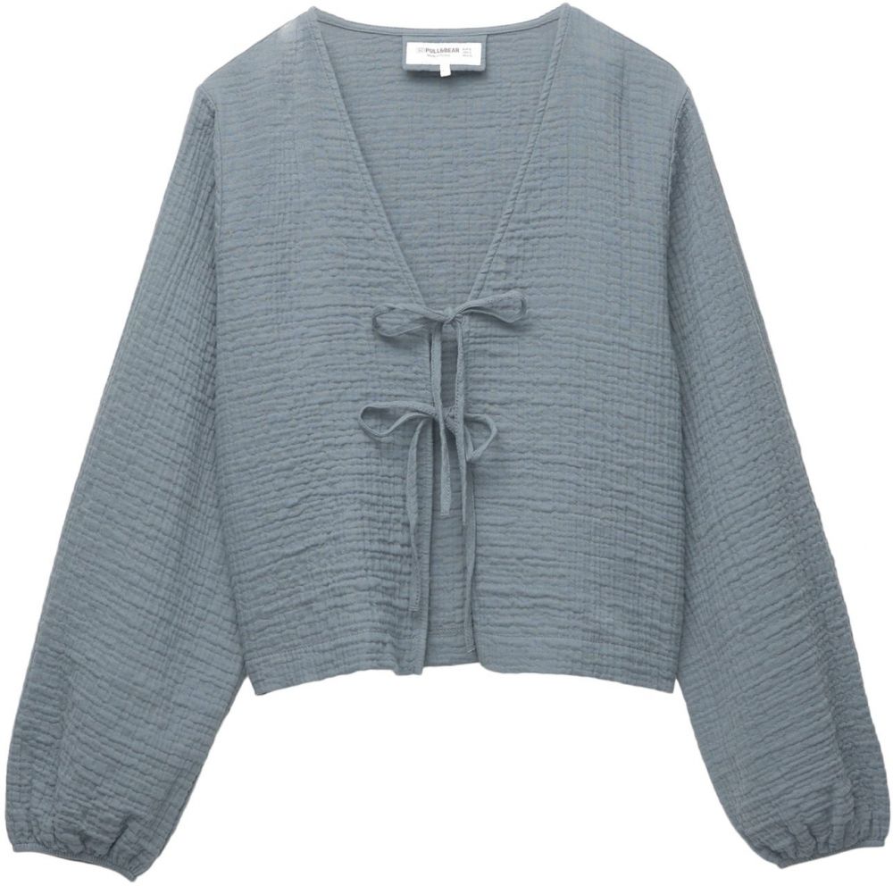 Pull&Bear Blúzka  dymovo modrá