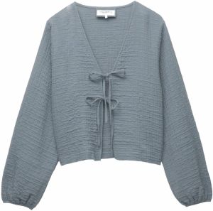 Pull&Bear Blúzka  dymovo modrá
