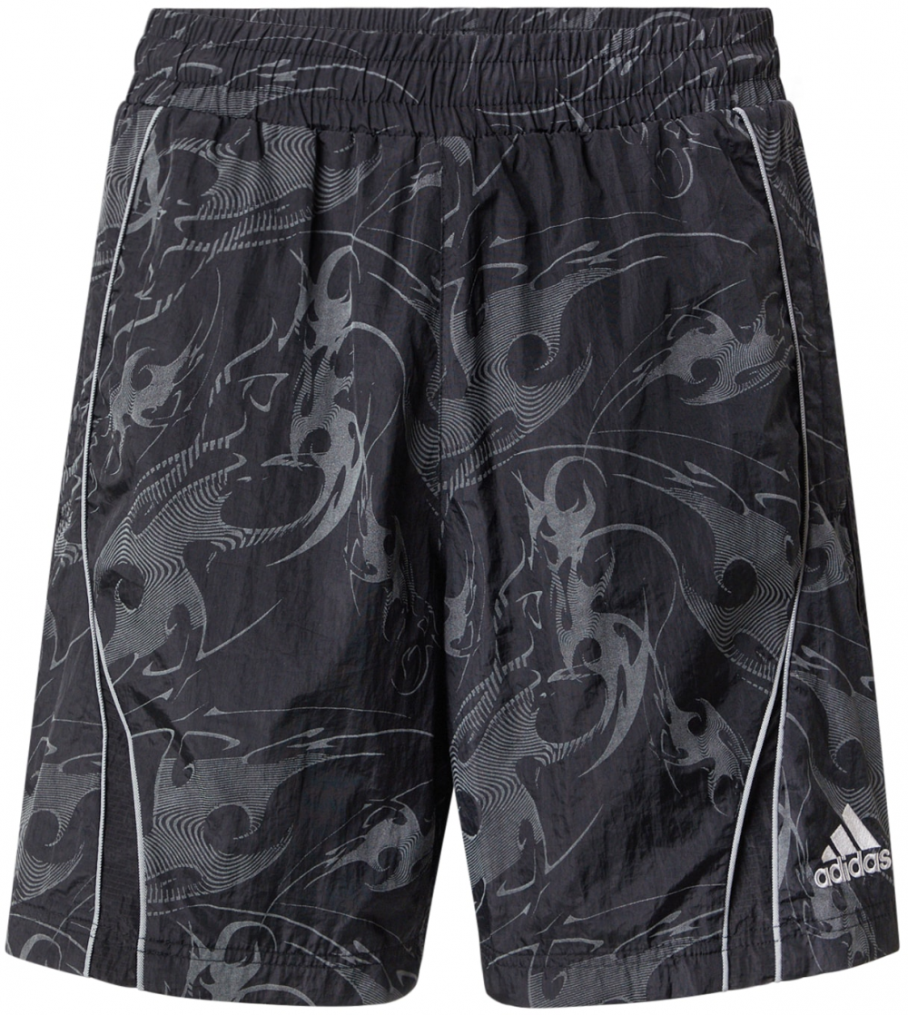 ADIDAS ORIGINALS Nohavice 'ADILENIUM'  sivá / striebornosivá / čierna