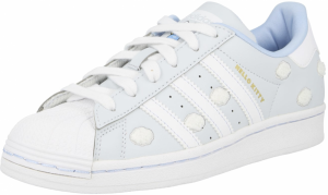 ADIDAS ORIGINALS Tenisky 'SUPERSTAR'  svetlomodrá / zlatá / biela