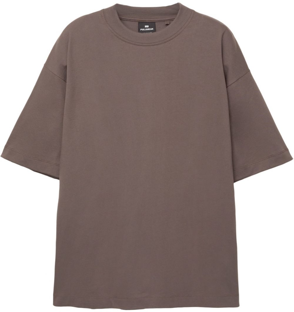 Pull&Bear Tričko  čokoládová