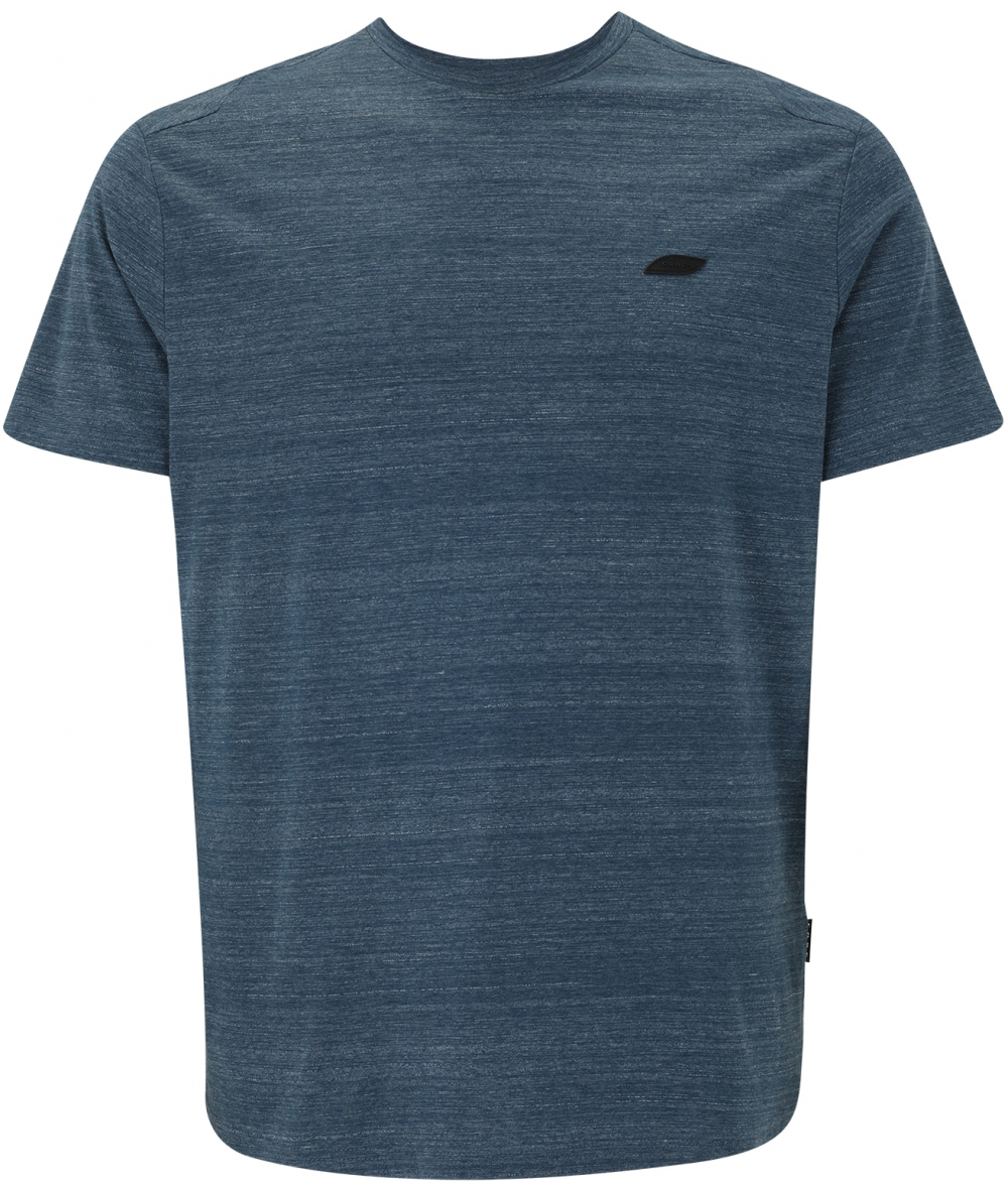 Jack & Jones Plus Tričko 'JCOPUFFER'  sivá melírovaná