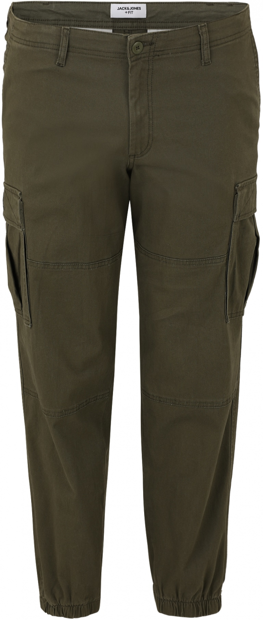 Jack & Jones Plus Kapsáče 'JPSTKANE JJJONNIE'  olivová
