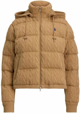 Polo Ralph Lauren Prechodná bunda  farba ťavej srsti / námornícka modrá