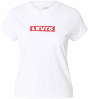 LEVI'S ® Tričko 'AUTHENTIC'  červená / biela