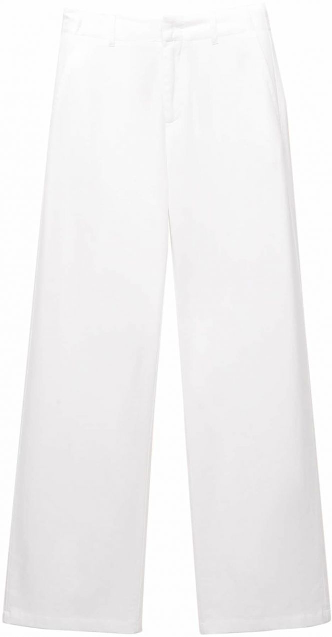 Pull&Bear Nohavice  biela
