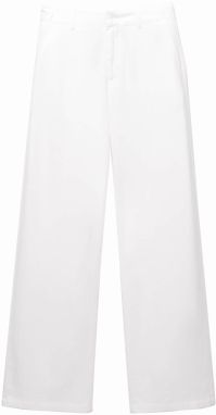 Pull&Bear Nohavice  biela