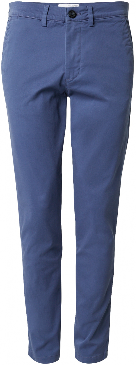 SELECTED Chino nohavice 'SLHNew Miles'  enciánová