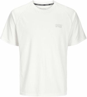 JACK & JONES Tričko 'JCOCNZ'  čierna / biela