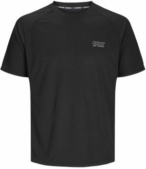 JACK & JONES Tričko 'JCOCNZ'  čierna / biela