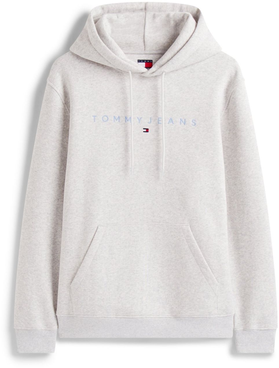 Tommy Jeans Mikina  svetlosivá / biela ako vlna