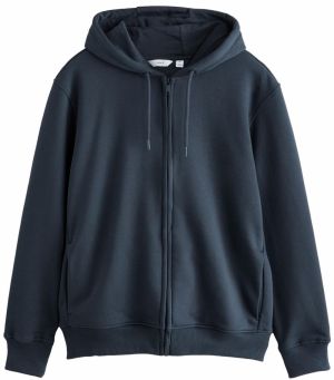 Next Tepláková bunda  námornícka modrá