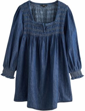 Next Šaty  modrá denim