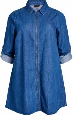 Zizzi Košeľové šaty 'VGRO'  modrá denim
