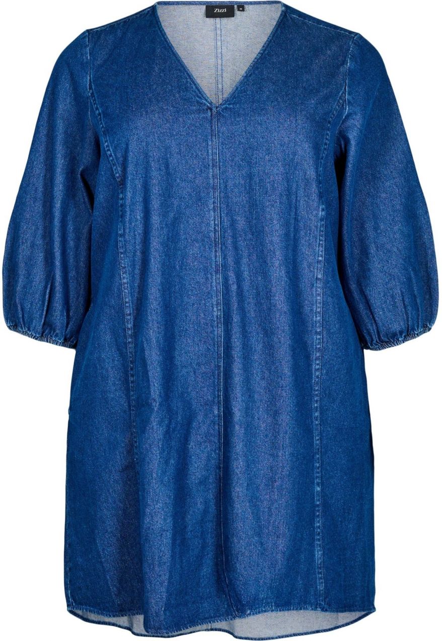 Zizzi Šaty 'JENNA'  modrá denim
