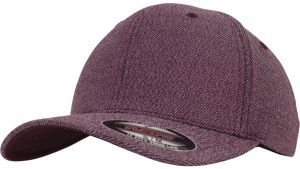Flexfit Čiapka  burgundská / biela