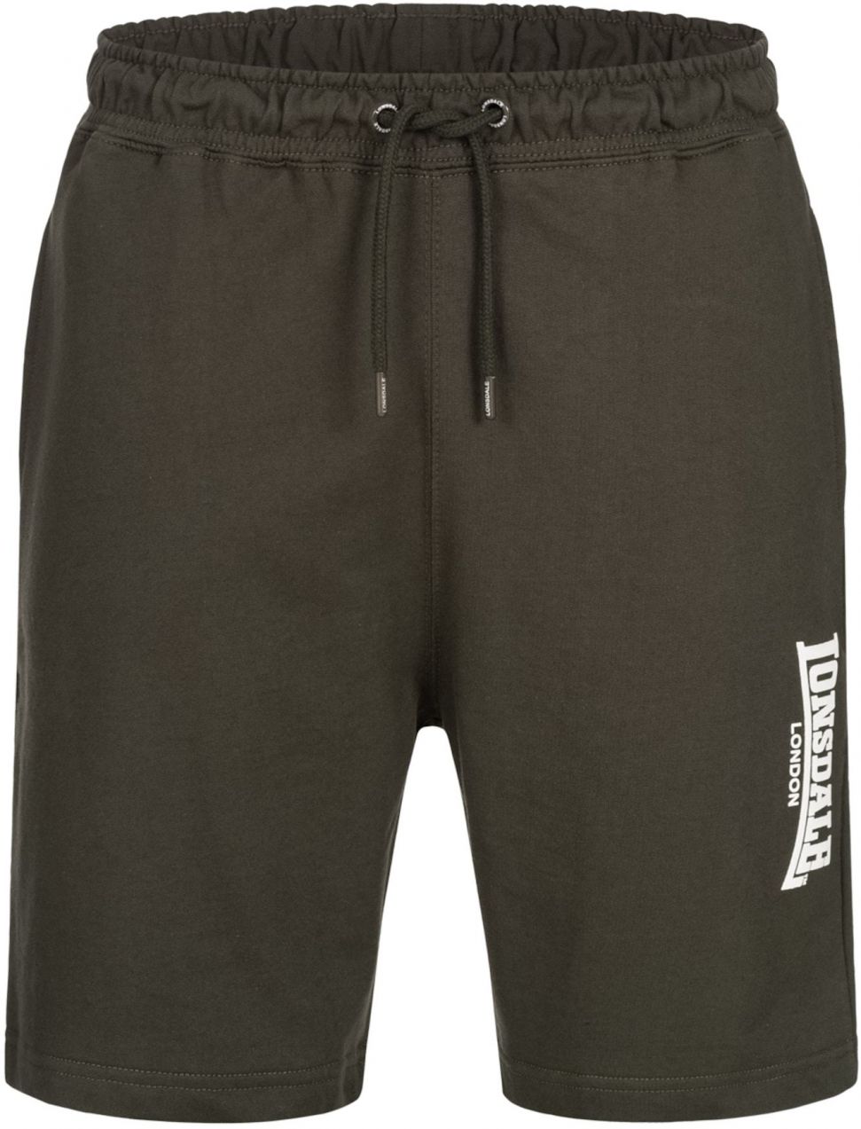 LONSDALE Nohavice 'FRINGFORD'  kaki / biela