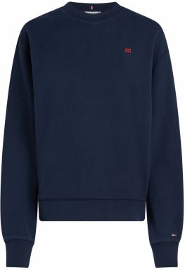 TOMMY HILFIGER Mikina  tmavomodrá