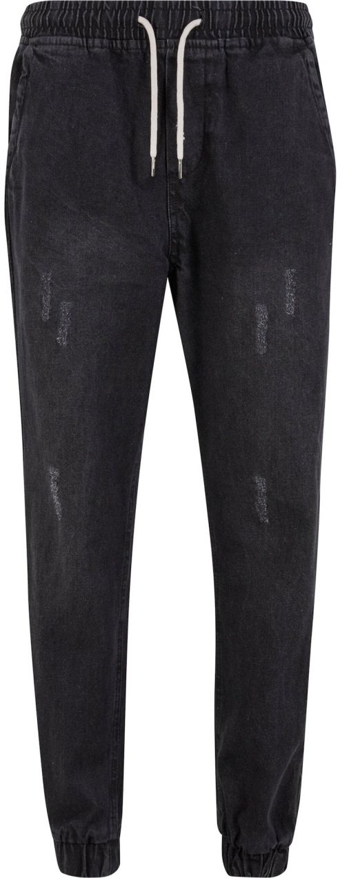 Urban Classics Džínsy  čierny denim