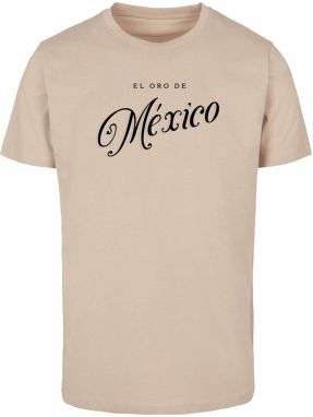 Mister Tee Tričko 'Mexico Salt Sip Lime'  béžová / zmiešané farby