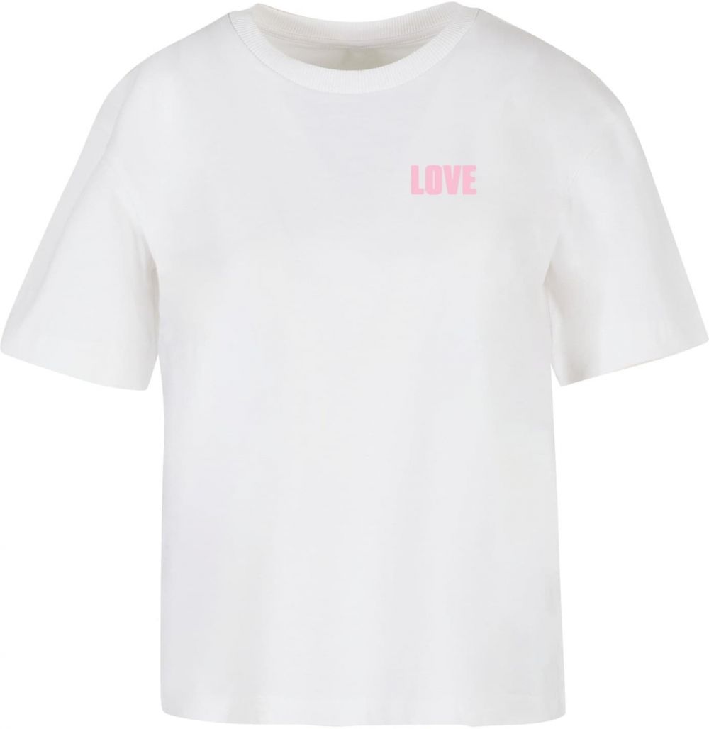 Miss Tee Tričko 'All We Need Is Love'  biela